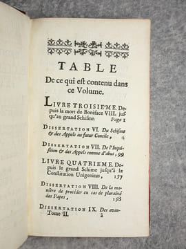 HISTOIRE DU DROIT PUBLIC ECCLESIASTIQUE FRANCOIS, OU L’ON TRAITE DE SA NATURE, DE SON ETABLISSEMENT, DE SES VARIATIONS & DES CAUSES DE SA DECADENCE. ...