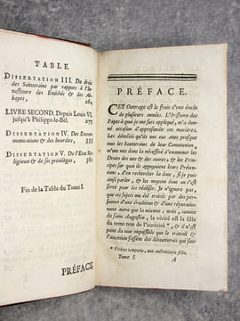 HISTOIRE DU DROIT PUBLIC ECCLESIASTIQUE FRANCOIS, OU L’ON TRAITE DE SA NATURE, DE SON ETABLISSEMENT, DE SES VARIATIONS & DES CAUSES DE SA DECADENCE. ...