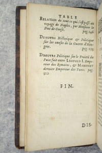RECUEIL HISTORIQUE CONTENANT DIVERSES PIECES CURIEUSES DE CE TEMPS. SUR L'IMPRIME.