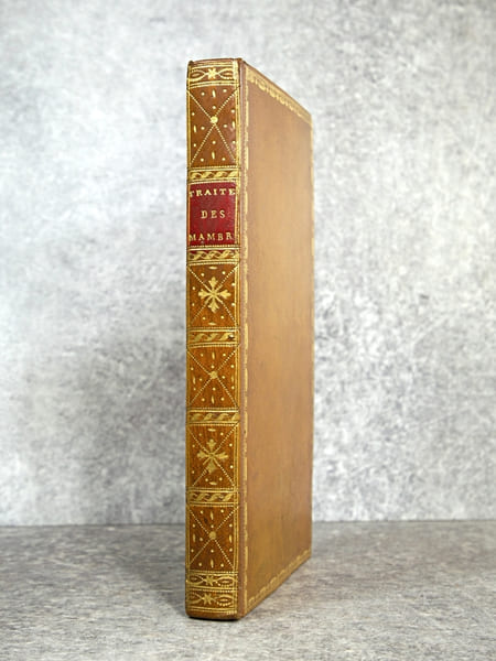 TRAITE DES MEMBRANES EN GENERAL, ET DE DIVERSES MEMBRANES EN PARTICULIER, PAR XAV. BICHAT, DES SOCIETES DE MEDECINE, MEDICALE ET PHILOMATIQUE DE ...