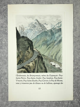 IMAGES DU DAUPHINE. POINTES SECHES DE CH. SAMSON. . ESCALLIER EMILE (1906-1985).