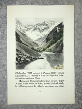 IMAGES DU DAUPHINE. POINTES SECHES DE CH. SAMSON. . ESCALLIER EMILE (1906-1985).