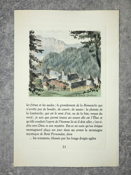 IMAGES DU DAUPHINE. POINTES SECHES DE CH. SAMSON. . ESCALLIER EMILE (1906-1985).