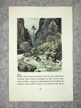IMAGES DU DAUPHINE. POINTES SECHES DE CH. SAMSON. . ESCALLIER EMILE (1906-1985).