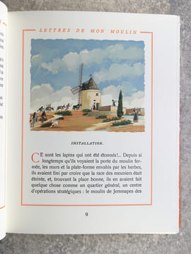 CONTES DU LUNDI. LETTRES DE MON MOULIN. TARTARIN DE TARASCON. ILLUSTRATIONS DE HENRY LEMARIE. . DAUDET ALPHONSE (1840-1897).