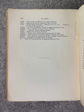 AU JAPON. PROMENADE AUX SANCTUAIRES DE L'ART. COURONNE PAR L'ACADEMIE FRANCAISE. NOUVELLE EDITION. 40 PLANCHES. . MIGEON GASTON.