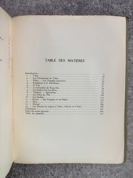 AU JAPON. PROMENADE AUX SANCTUAIRES DE L'ART. COURONNE PAR L'ACADEMIE FRANCAISE. NOUVELLE EDITION. 40 PLANCHES. . MIGEON GASTON.
