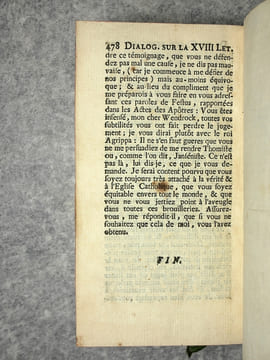 LES PROVINCIALES, OU LETTRES ECRITES PAR LOUIS DE MONTALTE A UN PROVINCIAL DE SES AMIS. AVEC LES NOTES DE GUILLAUME WENDROCK. NOUVELLE EDITION.. ...