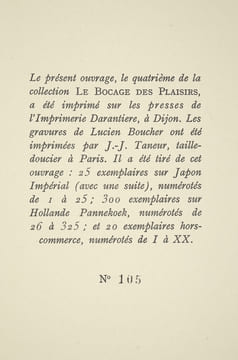 LES ESTRANGES AMOURS DE LA REINE MYRRHA. ROMAN. TEXTE INÉDIT TRANSCRIT PAR P. DE LA RAUDIÈRE. QUATRE CUIVRES ORIGINAUX DE LUCIEN BOUCHER. (DE LA ...