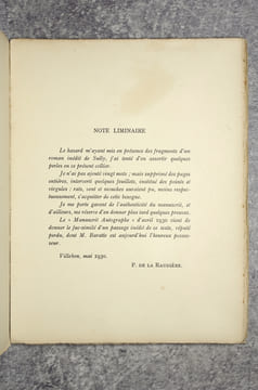 LES ESTRANGES AMOURS DE LA REINE MYRRHA. ROMAN. TEXTE INÉDIT TRANSCRIT PAR P. DE LA RAUDIÈRE. QUATRE CUIVRES ORIGINAUX DE LUCIEN BOUCHER. (DE LA ...