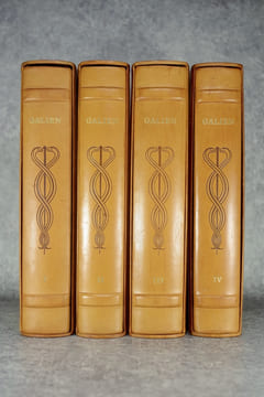 EPITOME EN QUATRE PARTIES. BOIS ORIGINAUX DE JEAN CHIEZE. . GALIEN CLAUDE. (VERS 131-VERS 201).