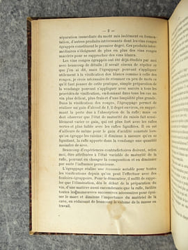 VINIFICATION DES VINS BLANCS. AVEC 36 FIGURES DANS LE TEXTE. . COSTE-FLORET PAUL (1843-1908).