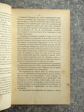 VINIFICATION DES VINS BLANCS. AVEC 36 FIGURES DANS LE TEXTE. . COSTE-FLORET PAUL (1843-1908).