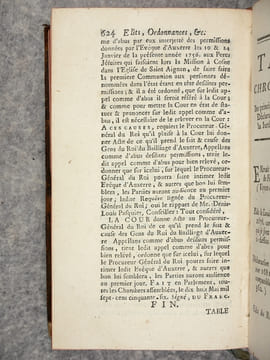 NOUVEAU COMMENTAIRE SUR L'EDIT DU MOIS D'AVRIL 1695, CONCERNANT LA JURIDICTION ECCLESIASTIQUE. PAR M * * * CONSEILLER AU PRESIDIAL D'ORLEANS. NOUVELLE ...