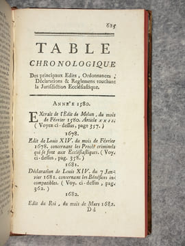 NOUVEAU COMMENTAIRE SUR L'EDIT DU MOIS D'AVRIL 1695, CONCERNANT LA JURIDICTION ECCLESIASTIQUE. PAR M * * * CONSEILLER AU PRESIDIAL D'ORLEANS. NOUVELLE ...