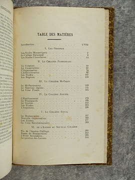 HISTOIRE DU COLLEGE DE CASTRES DES ORIGINES A 1840, D'APRES LES DOCUMENTS INEDITS. PAR A. POUX PROFESSEUR D'HISTOIRE AU COLLEGE. . POUX A.