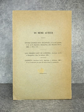 DICTIONNAIRE FRANCAIS-OCCITANIEN DONNANT L’EQUIVALENT DES MOTS FRANCAIS DANS TOUS LES DIALECTES DE LA LANGUE D’OC MODERNE. . PIAT LOUIS (1854-1941).