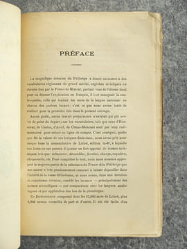 DICTIONNAIRE FRANCAIS-OCCITANIEN DONNANT L’EQUIVALENT DES MOTS FRANCAIS DANS TOUS LES DIALECTES DE LA LANGUE D’OC MODERNE. . PIAT LOUIS (1854-1941).