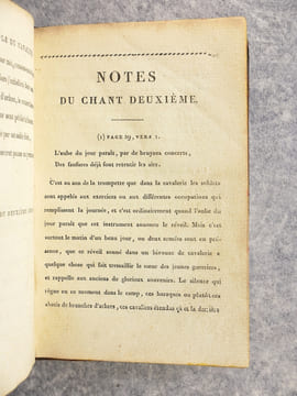 L'ECOLE DU CAVALIER, POEME DIDACTIQUE ET MILITAIRE EN TROIS CHANTS. PAR LE CHEF D'ESCADRON MILLET, CHEVALIER DE SAINT-LOUIS, OFFICIER DE LA LEGION ...