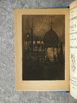LA MESANGERE. LES PETITS MEMOIRES DE PARIS, CONTENANT QUATRE EAUX-FORTES ORIGINALES PAR HENRI BOUTET. . BOUTET HENRI (1851-1919).