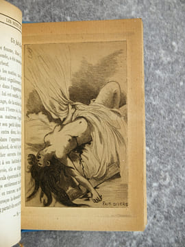 LA MESANGERE. LES PETITS MEMOIRES DE PARIS, CONTENANT QUATRE EAUX-FORTES ORIGINALES PAR HENRI BOUTET. . BOUTET HENRI (1851-1919).