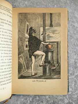 LA MESANGERE. LES PETITS MEMOIRES DE PARIS, CONTENANT QUATRE EAUX-FORTES ORIGINALES PAR HENRI BOUTET. . BOUTET HENRI (1851-1919).