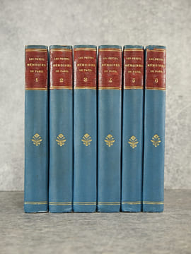 LA MESANGERE. LES PETITS MEMOIRES DE PARIS, CONTENANT QUATRE EAUX-FORTES ORIGINALES PAR HENRI BOUTET. . BOUTET HENRI (1851-1919).