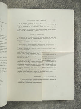 LA GARDE IMPERIALE (1804-1815). OUVRAGE ILLUSTRE DE 450 DESSINS DANS LE TEXTE PAR E. GRAMMONT, M. ORANGE, L. VALLET, ET DE 60 COMPOSITIONS HORS TEXTE ...