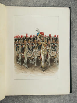 LA GARDE IMPERIALE (1804-1815). OUVRAGE ILLUSTRE DE 450 DESSINS DANS LE TEXTE PAR E. GRAMMONT, M. ORANGE, L. VALLET, ET DE 60 COMPOSITIONS HORS TEXTE ...