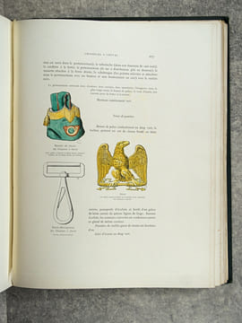 LA GARDE IMPERIALE (1804-1815). OUVRAGE ILLUSTRE DE 450 DESSINS DANS LE TEXTE PAR E. GRAMMONT, M. ORANGE, L. VALLET, ET DE 60 COMPOSITIONS HORS TEXTE ...