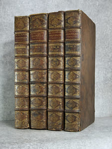 DICTIONNAIRE HISTORIQUE ET CRITIQUE, PAR MR PIERRE BAYLE. SIXIEME EDITION, REVUE, CORRIGEE, ET AUGMENTEE. AVEC LA VIE DE  L'AUTEUR, PAR MR. DES MAIZEAUX. 