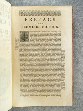 DICTIONNAIRE HISTORIQUE ET CRITIQUE, PAR MR PIERRE BAYLE. SIXIEME EDITION, REVUE, CORRIGEE, ET AUGMENTEE. AVEC LA VIE DE L'AUTEUR, PAR MR. DES ...