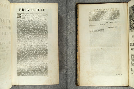 DICTIONNAIRE HISTORIQUE ET CRITIQUE, PAR MR PIERRE BAYLE. QUATRIEME EDITION, REVUE, CORRIGEE ET AUGMENTEE. AVEC LA VIE DE  L'AUTEUR, PAR MR. DES ...