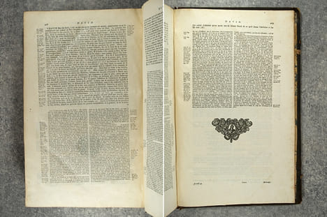 DICTIONNAIRE HISTORIQUE ET CRITIQUE, PAR MR PIERRE BAYLE. QUATRIEME EDITION, REVUE, CORRIGEE ET AUGMENTEE. AVEC LA VIE DE  L'AUTEUR, PAR MR. DES ...