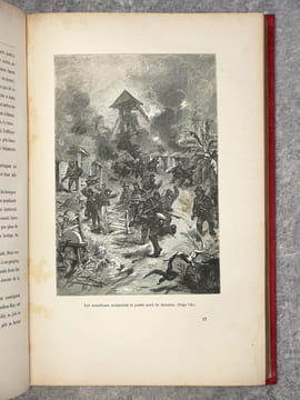 NORD CONTRE SUD. 85 DESSINS PAR BENETT ET UNE CARTE. . VERNE JULES. (1828-1905).