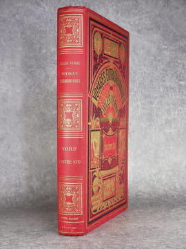 NORD CONTRE SUD. 85 DESSINS PAR BENETT ET UNE CARTE. . VERNE JULES. (1828-1905).