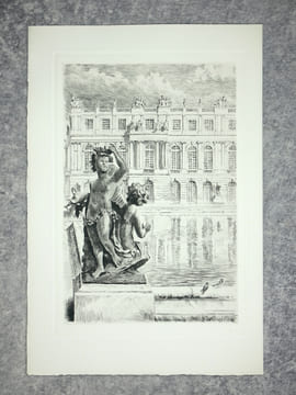IMAGES DE VERSAILLES. POINTES SECHES DE CH. SAMSON. . LEVRON JACQUES (1906-2004).