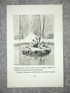 IMAGES DE VERSAILLES. POINTES SECHES DE CH. SAMSON. . LEVRON JACQUES (1906-2004).