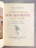 L'INGENIEUX HIDALGO DON QUICHOTTE DE LA MANCHE. TRADUCTION LOUIS VIARDOT. ILLUSTRATIONS DE DUBOUT. . CERVANTES. (MIGUEL DE. 1547-1616). 
