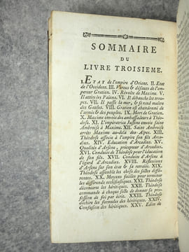 HISTOIRE DE THEODOSE LE GRAND, POUR MONSEIGNEUR LE DAUPHIN, PAR MONSIEUR FLECHIER, ABBE DE SAINT SEVERIN, AUMONIER ORDINAIRE DE MADAME LA DAUPHINE. ...