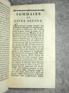 HISTOIRE DE THEODOSE LE GRAND, POUR MONSEIGNEUR LE DAUPHIN, PAR MONSIEUR FLECHIER, ABBE DE SAINT SEVERIN, AUMONIER ORDINAIRE DE MADAME LA DAUPHINE. ...