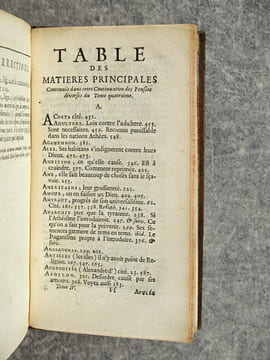 PENSEES DIVERSES, ECRITES A UN DOCTEUR DE SORBONNE, A L’OCCASION DE LA COMETE QUI PARUT AU MOIS DE DECEMBRE 1680. NOUVELLE EDITION CORRIGEE. . BAYLE ...