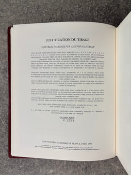 LE DIABLE AU CORPS, SUIVI DU BAL DU COMTE D’ORGEL. 75 AQUATINTES, EAUX-FORTES ET POINTES SECHES DE VINCENT TAILHARDAT. . RADIGUET RAYMOND. ...