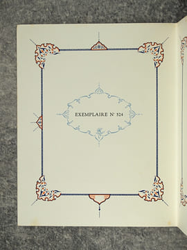 LE JARDIN DES ROSES. TRADUIT PAR FRANZ TOUSSAINT ET ENLUMINE PAR V.-L. NOGUERES. . SAADI (1184-1283/1291).