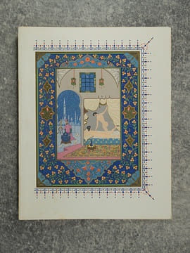 LE JARDIN DES ROSES. TRADUIT PAR FRANZ TOUSSAINT ET ENLUMINE PAR V.-L. NOGUERES. . SAADI (1184-1283/1291).