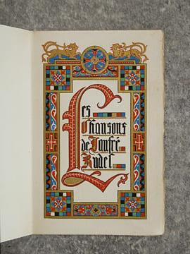 LES CHANSONS DE COLIN MUSET. LA BELLE DAME SANS MERCY. LES CHANSONS DE JAUFRE RUDEL. . MUSET COLIN (CIRCA 1200-1270). CHARTIER ALAIN (CIRCA ...