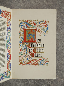 LES CHANSONS DE COLIN MUSET. LA BELLE DAME SANS MERCY. LES CHANSONS DE JAUFRE RUDEL. . MUSET COLIN (CIRCA 1200-1270). CHARTIER ALAIN (CIRCA ...
