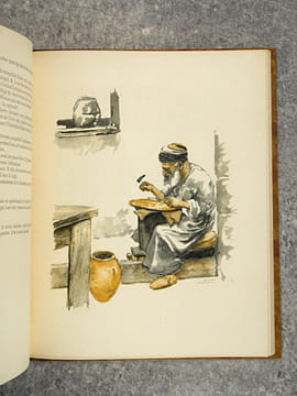 CEUX D’ALGERIE. TYPES ET COUTUMES. DESSINS ORIGINAUX DE ROGER IRRIERA. . DUCHENE FERDINAND.