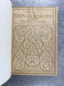 L'INGENIEUX HIDALGO DON QUICHOTTE DE LA MANCHE. ILLUSTRE PAR DANIEL VIERGE. 