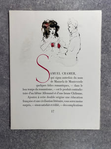 LA FANFARLO. ILLUSTRATIONS DE LEONOR FINI. 